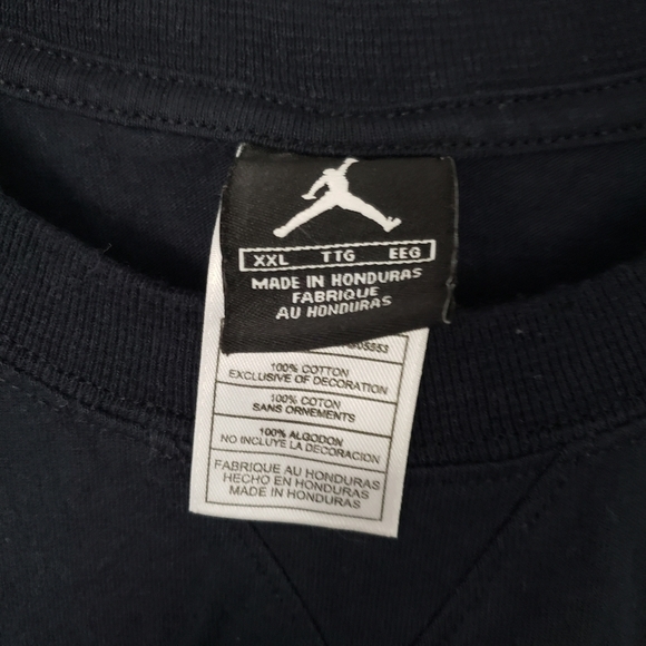 Air Jordan Men's XXL Black Short Sleeve Shirt Ehhhh What's Up Jock? Looney Tunes - Picture 4 of 5